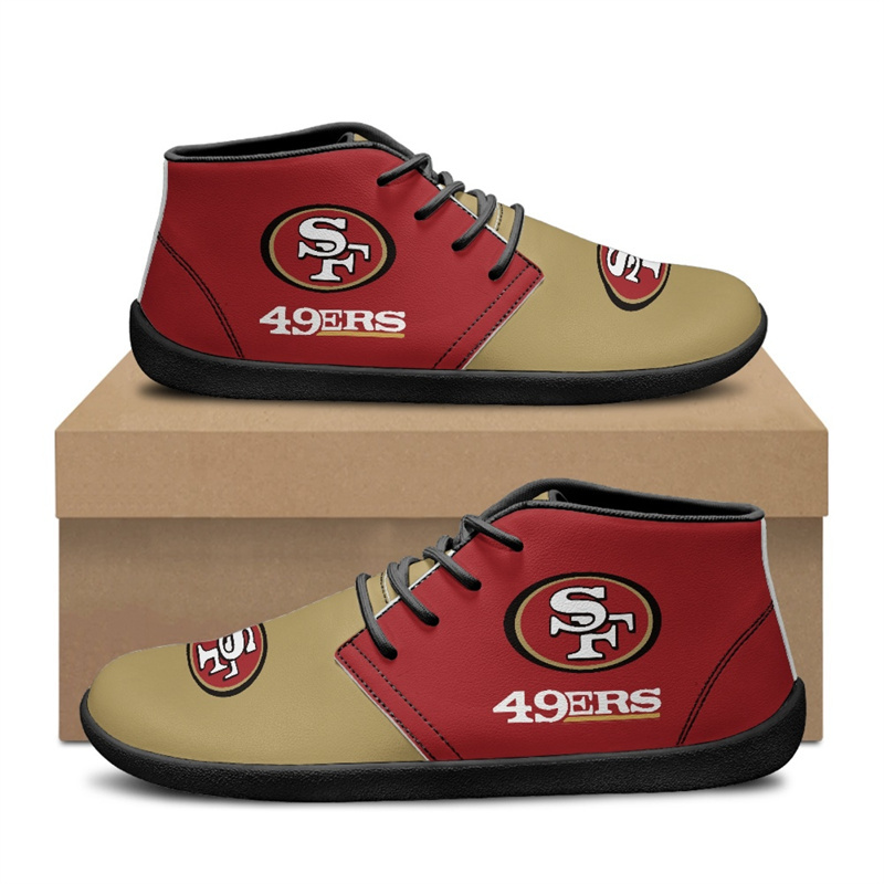 Men's San Francisco 49ers Low Top Sneakers/Shoes 001 (Pls check description for details) Men's San Francisco 49ers Low Top Sneakers/Shoes 001 (Pls check description for details)